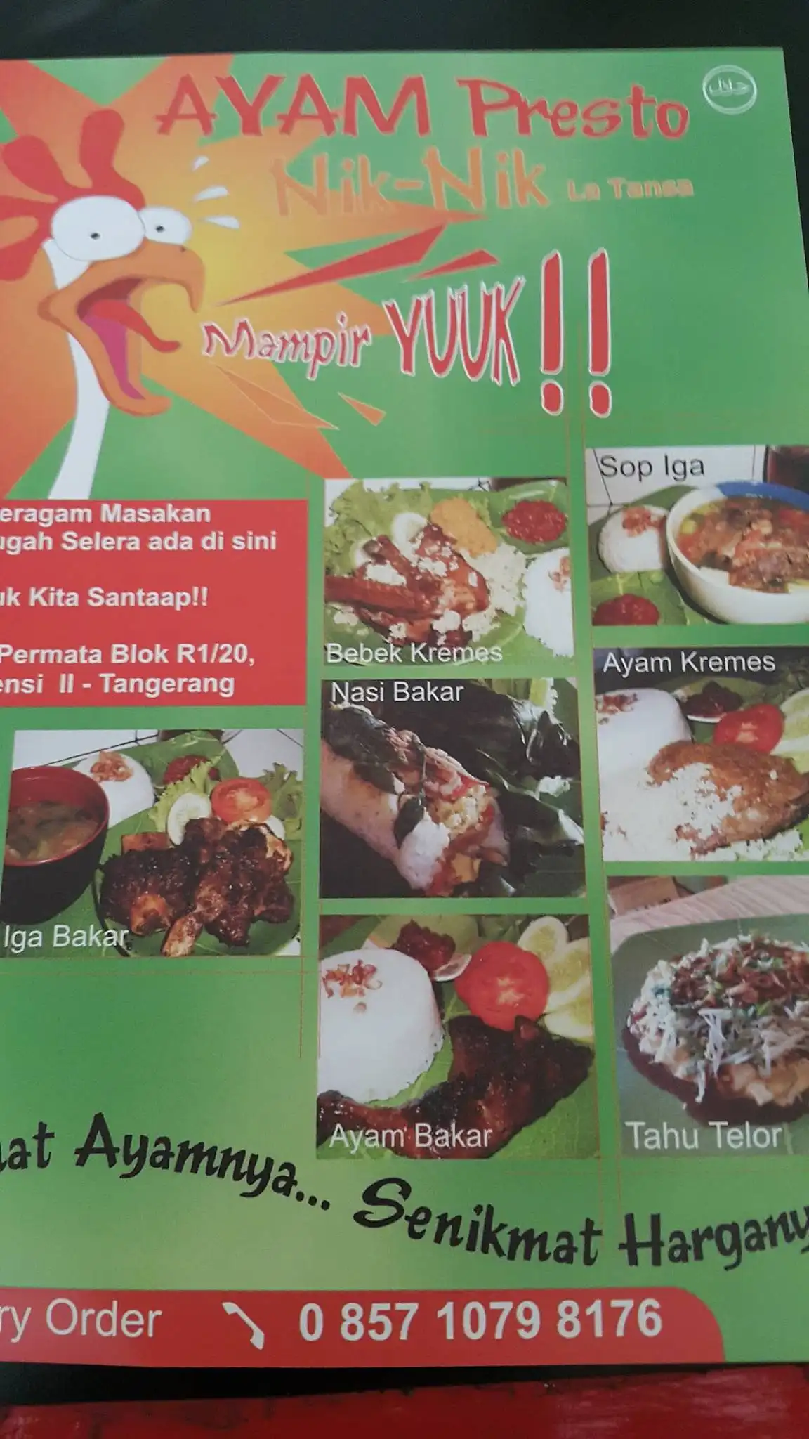 Ayam Presto Nik-Nik La Tansa