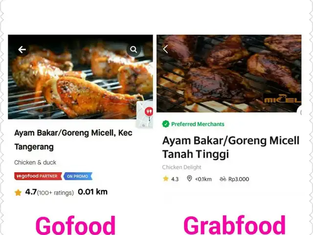 Gambar Makanan Ayam Bakar/Goreng Micell 4