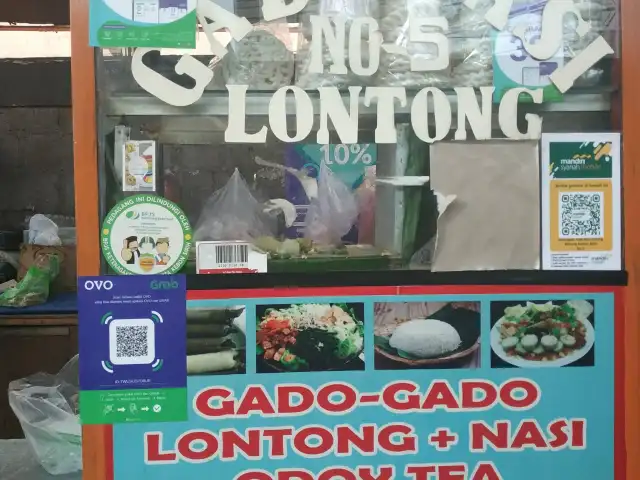 Gambar Makanan Gado Gado Nasi Lontong Si Odoy Tea 4