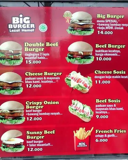 Gambar Makanan Big Burger 1
