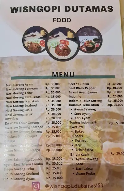 Gambar Makanan Wis Ngopi Duta Mas 4