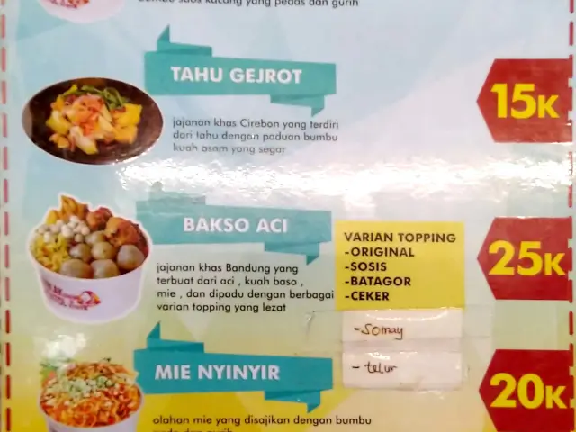 Gambar Makanan Seblak Bandung dan Pentol Nyinyir Kak Ross 2