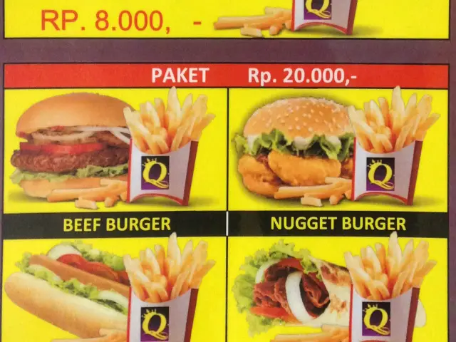 Gambar Makanan Queen Bee Burger Kebab 4