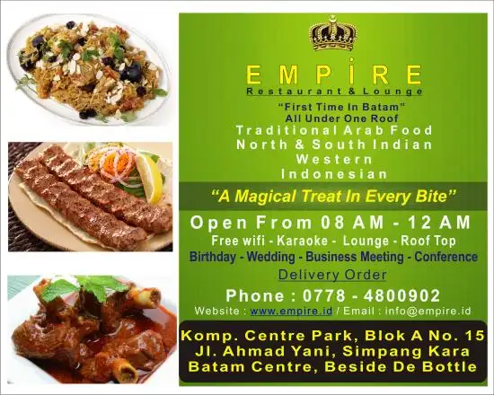 Gambar Makanan Empire Restaurant & Lounge 11