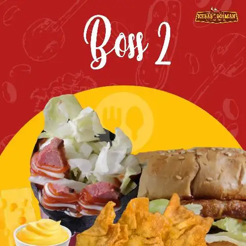 Gambar Makanan Kebab Bosman, Lidah Wetan 10