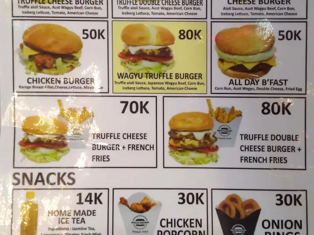 Gambar Makanan Bruces Burgers 1