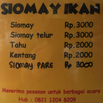 Siomay Ikan