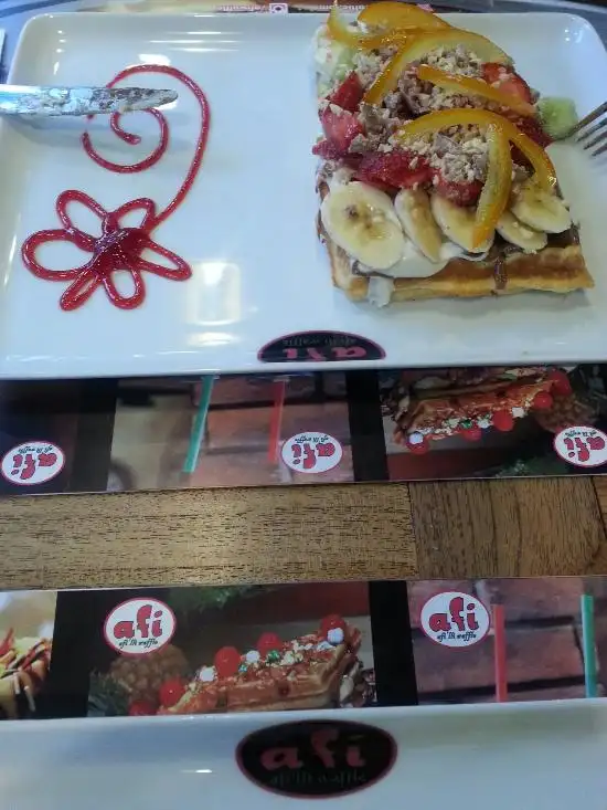 Afi Waffle & Cafe'nin yemek ve ambiyans fotoğrafları 5