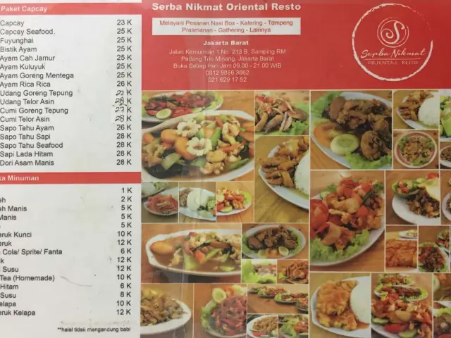 Gambar Makanan Serba Nikmat Oriental Resto 3