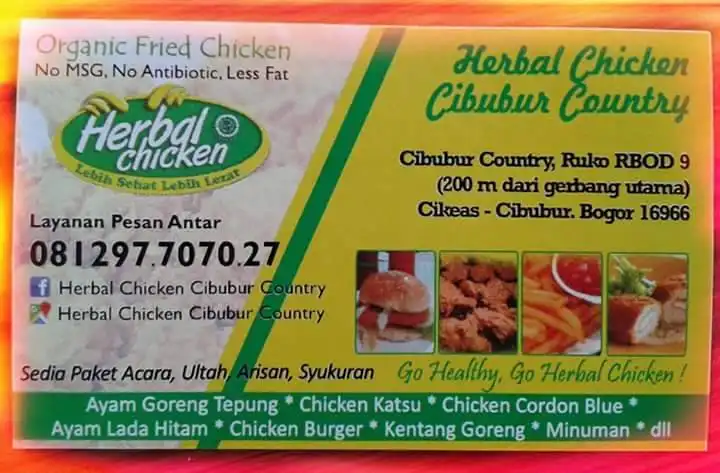 Gambar Makanan Herbal Chicken Cibubur Country 5