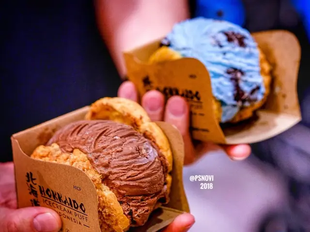 Gambar Makanan Hokkaido Icecream Puff 11