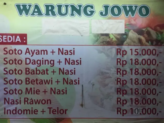 Gambar Makanan Warung Jowo 1