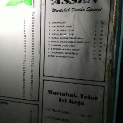 Martabak Bangka Spesial Assen Kramatwatu