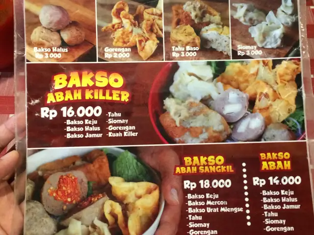 Gambar Makanan Bakso Abah Killer 13