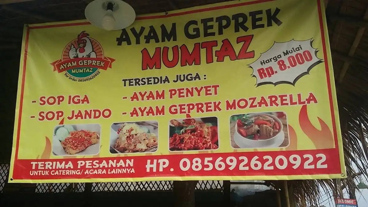 Ayam Geprek Mumtaz