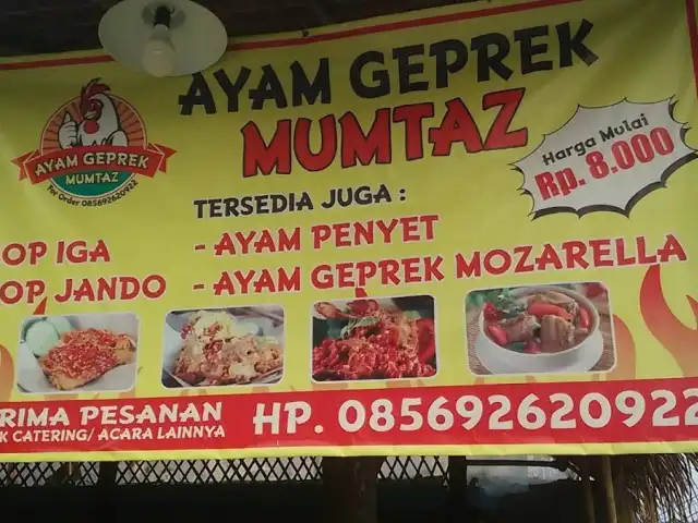Ayam Geprek Mumtaz