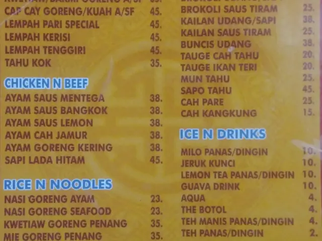 Gambar Makanan RM On Cai Bangka 1