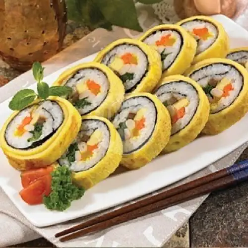 Gambar Makanan Rolling Kimbab, Everplate Anggrek 12