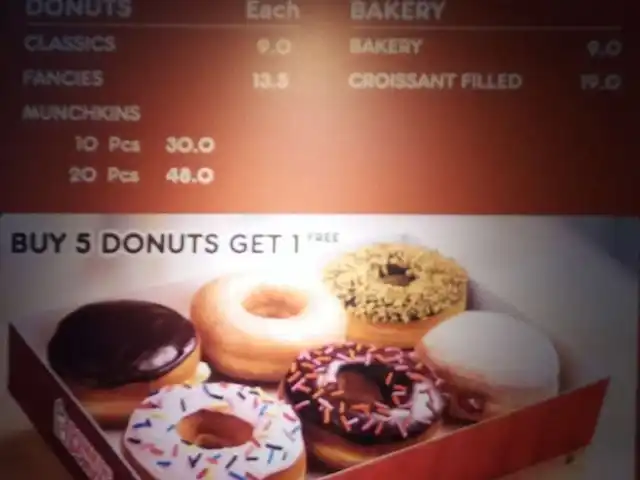 Gambar Makanan Dunkin' Donuts 12