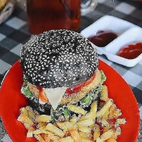 Gambar Makanan Kedai Burger MD, Sempaja Selatan 8