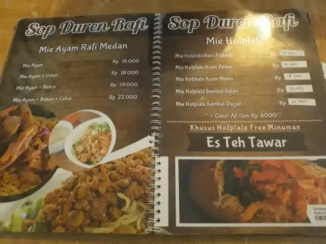 Sop Durian Rafi Medan