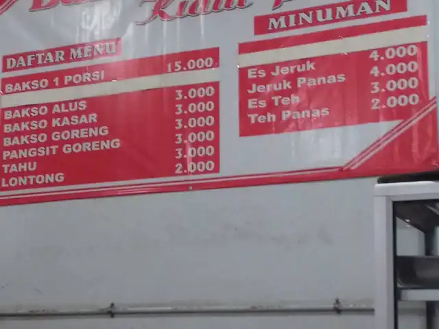 Gambar Makanan Bakso Solo Kidul Pasar 3