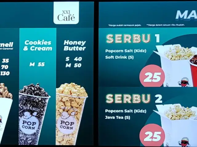 Gambar Makanan Concessions - One Bel Park XXI 1