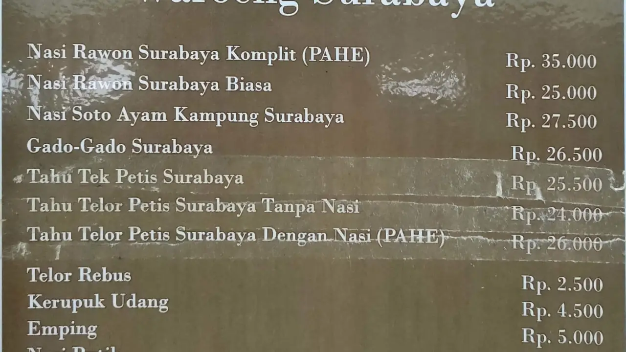 Waroeng Surabaya