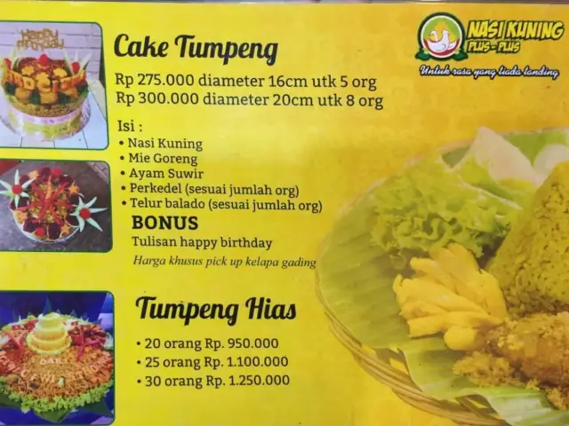 Gambar Makanan NasiKuningPlus-Plus 19