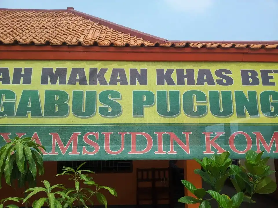 RM. Khas Betawi Gabus Pucung (H.Syamsudin Kombo)