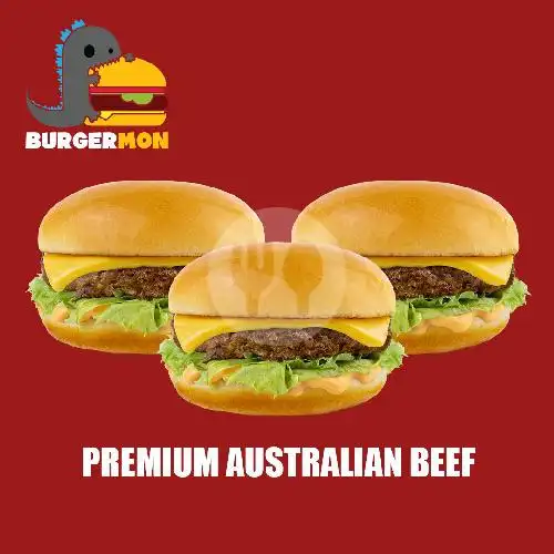Gambar Makanan Burgermon Express Kelapa Kopyor Burger Monster, Kelapa Gading 6
