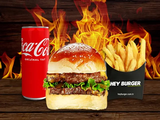 Hey Burger'nin yemek ve ambiyans fotoğrafları 1