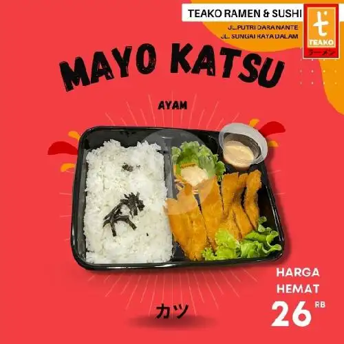 Gambar Makanan Teako Ramen & Sushi, Putri Daranante 4