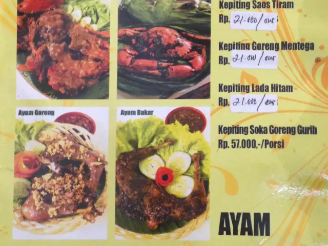 Gambar Makanan Sandjaja Seafood & Ayam Bakar 7