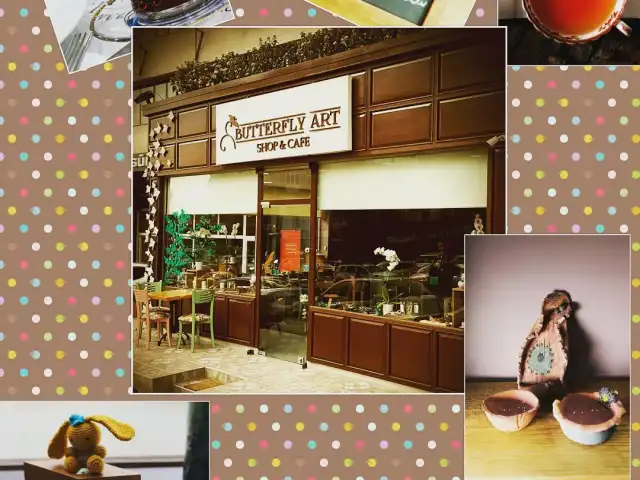 Butterflyart Shop & Cafe'nin yemek ve ambiyans fotoğrafları 19