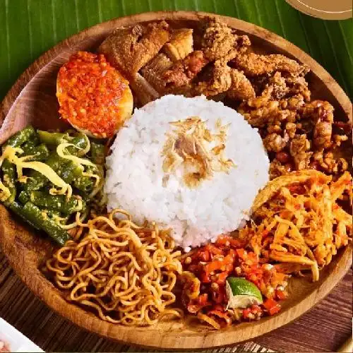 Gambar Makanan Nasi Rames Bali, Everplate Pintu Air 2