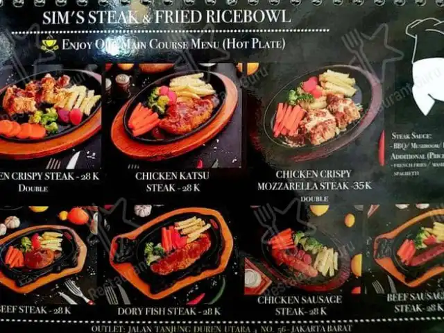 Gambar Makanan SIM'S STEAK & FRIED RICEBOWL 2