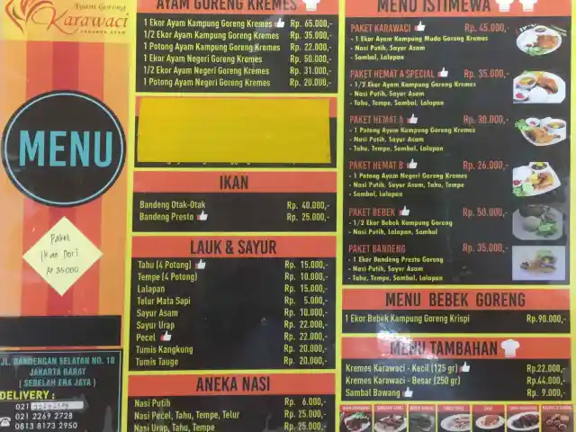 Gambar Makanan Ayam Goreng Karawaci 1