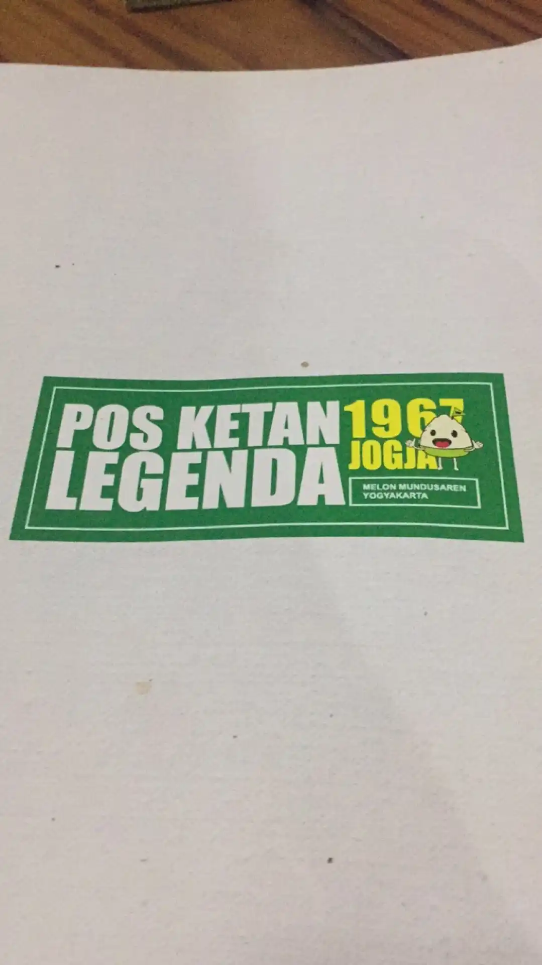 Pos Ketan Legenda 1967 Cabang Jogja