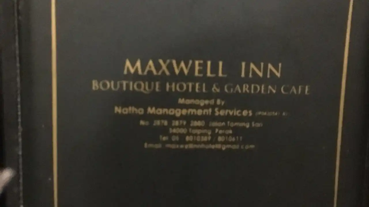 maxwell inn boutique hotel & garden café