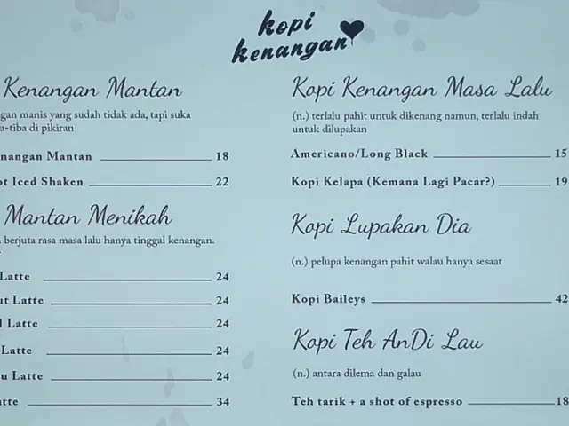 Gambar Makanan Kopi Kenangan 1