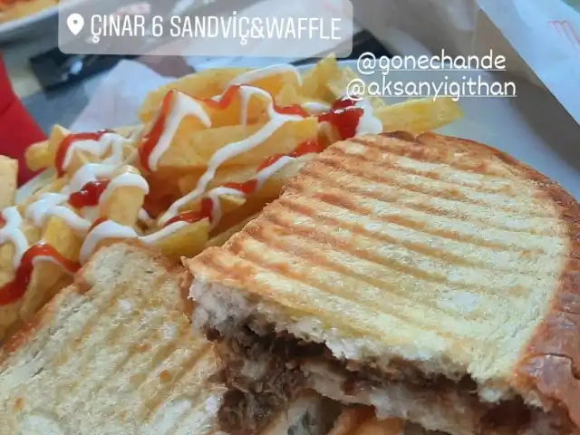 Çınar6 Sandwiç & Waffle'nin yemek ve ambiyans fotoğrafları 1