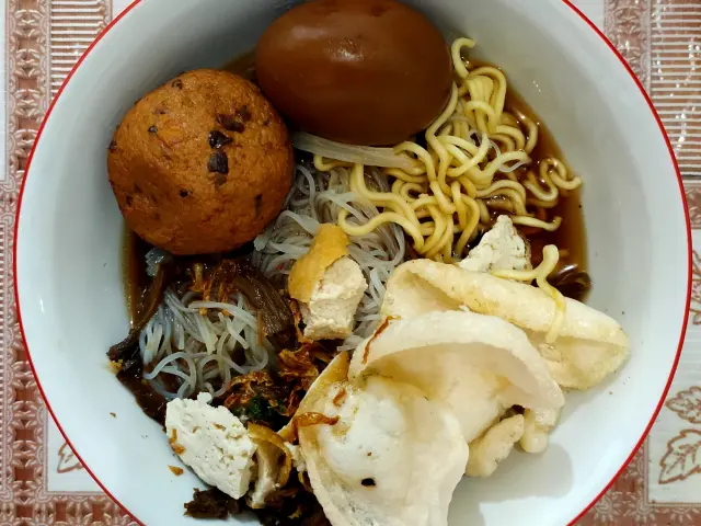 Gambar Makanan Vegetarian Bakmie Garing H-P (Hot Pedas) 7