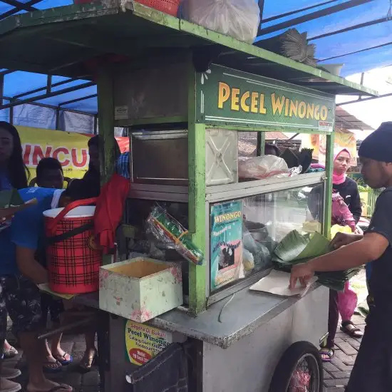 Gambar Makanan Pecel Pincuk Winongo 8