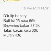 Gambar Makanan D' Tulip Bakery 1