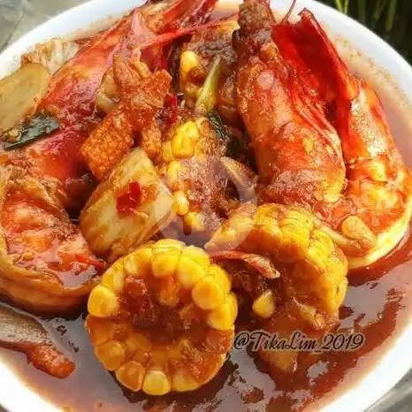 Gambar Makanan Seafood Baba Kemal Kepiting Udang Cumi Kerang Asam Manis, Denpasar 18