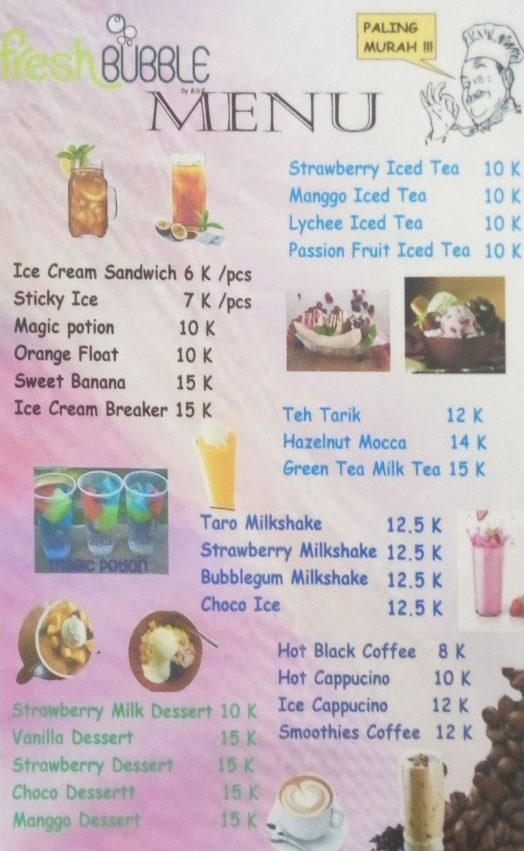 Fresh Bubble By K&F Terdekat - Restoran Dan Tempat Makan Pearl Milk Tea ...