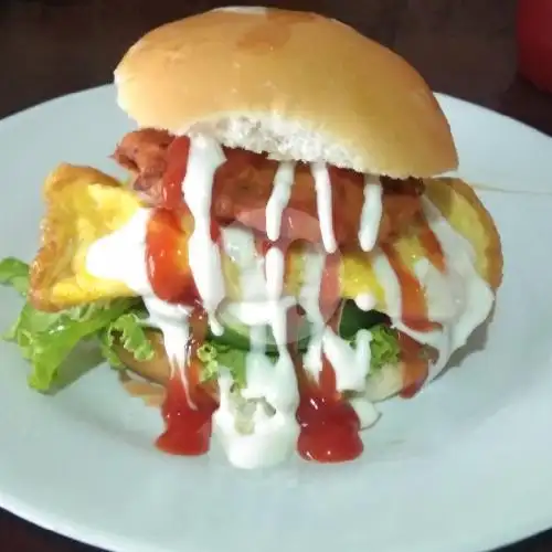 Gambar Makanan Ayam Geprek & Burger Mbak Lia, Gang Langgar 7