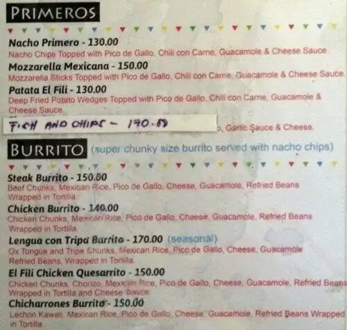 El Fili La Mexicana Taqueria & Churreria Food Photo 1