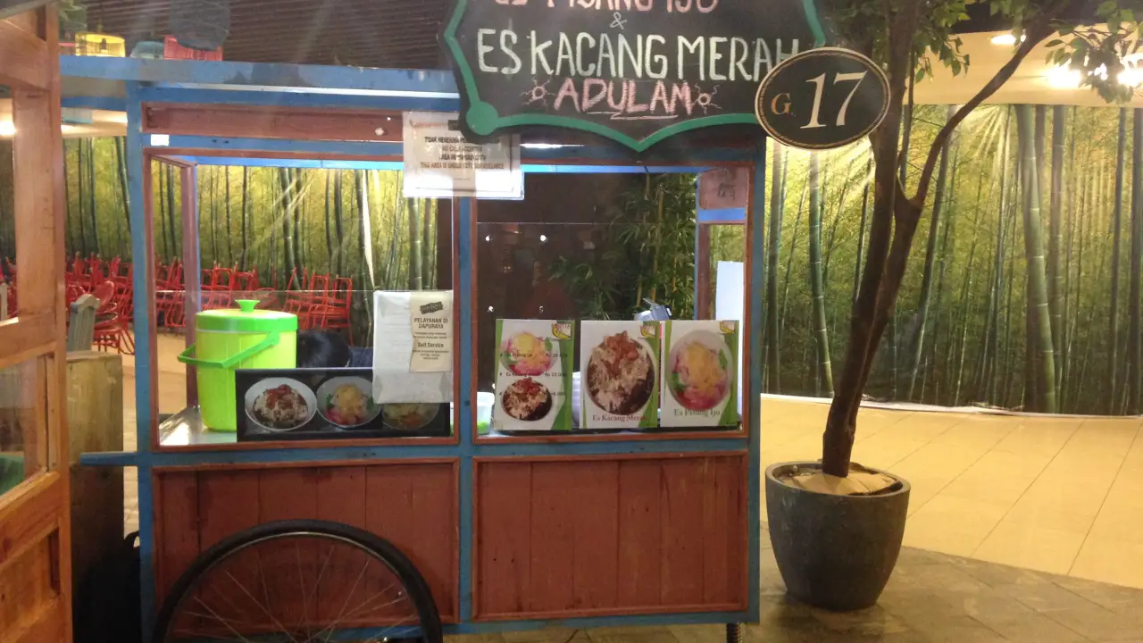 Es Pisang Ijo & Es Kacang Merah Adulam